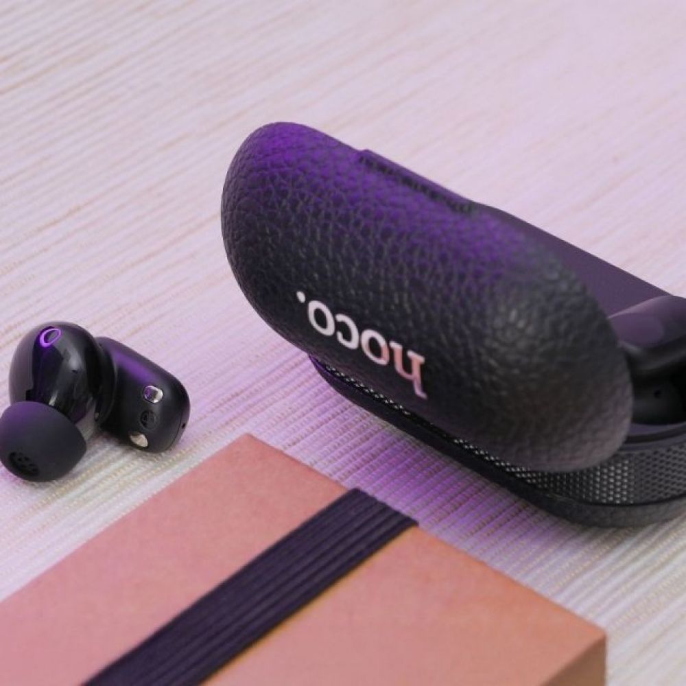 HOCO bežična Bluetooth slušalica TWS EQ19 crne