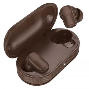 HOCO bežična Bluetooth slušalica TWS EQ19 braon