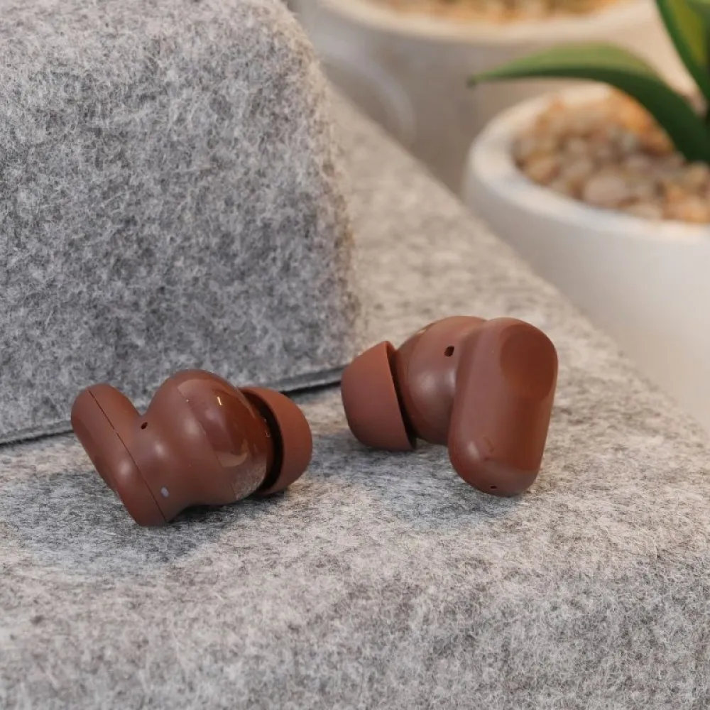 HOCO bežična Bluetooth slušalica TWS EQ19 braon