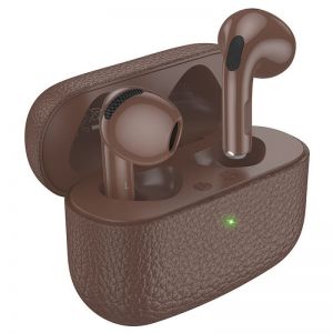 HOCO bežične Bluetooth slušalice TWS EQ15 braon