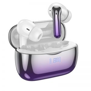 HOCO bežične Bluetooth slušalice TWS ANC + ENC EQ16 purple