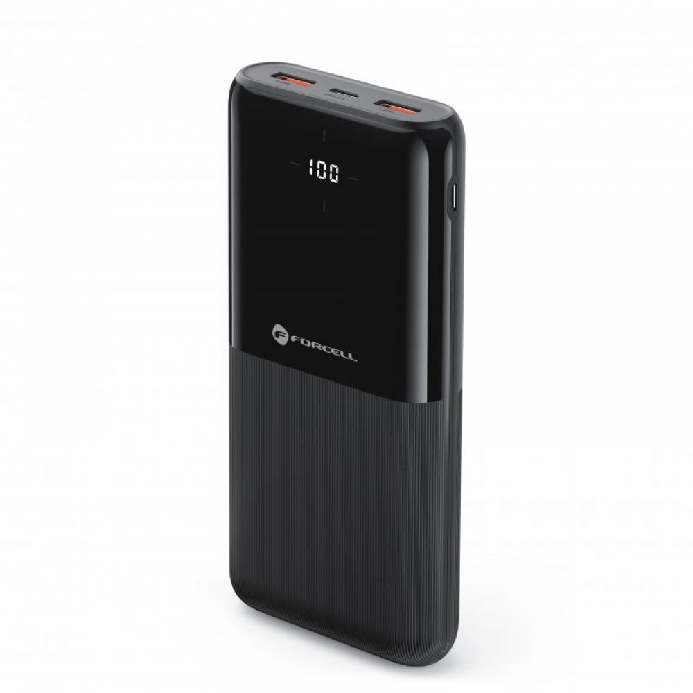 FORCELL F-ENERGY P20K1 powerbank PD QC3.0 3A 20W 20000 mAh crna