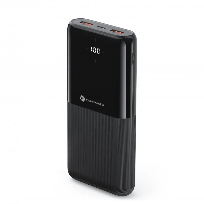 FORCELL F-ENERGY P20K1 powerbank PD QC3.0 3A 20W 20000 mAh crna