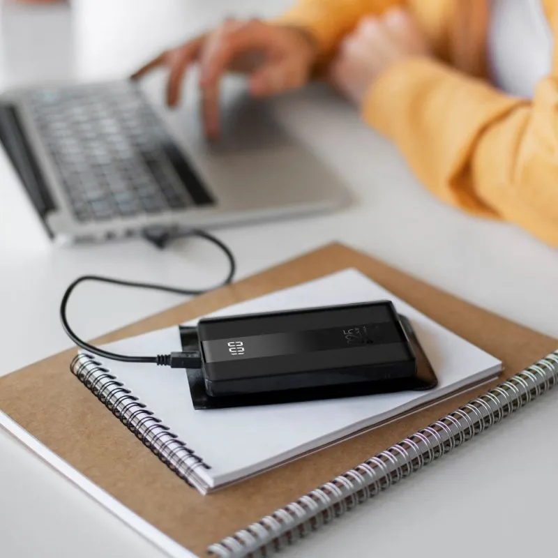 FORCELL F-ENERGY P10K2 Energo powerbank PD QC3.0 3A 22.5W 10000 mAh crni
