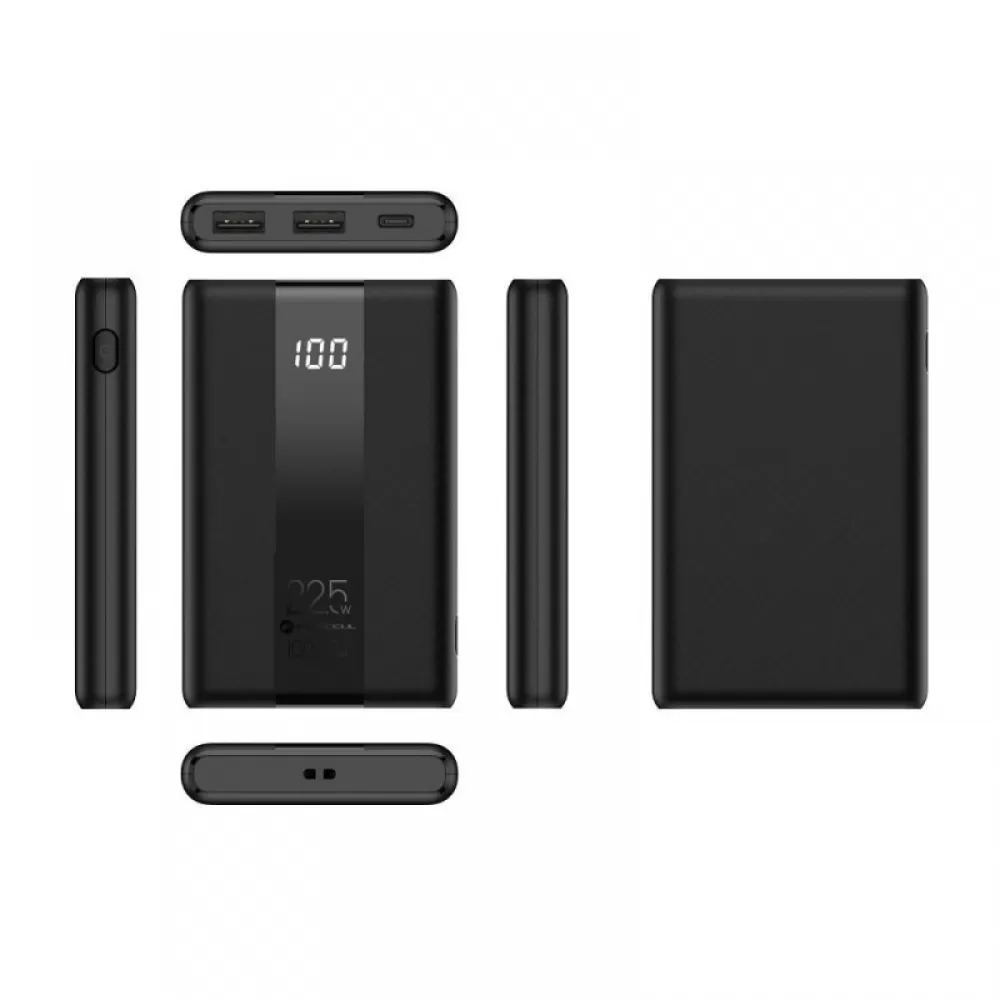 FORCELL F-ENERGY P10K2 Energo powerbank PD QC3.0 3A 22.5W 10000 mAh crni