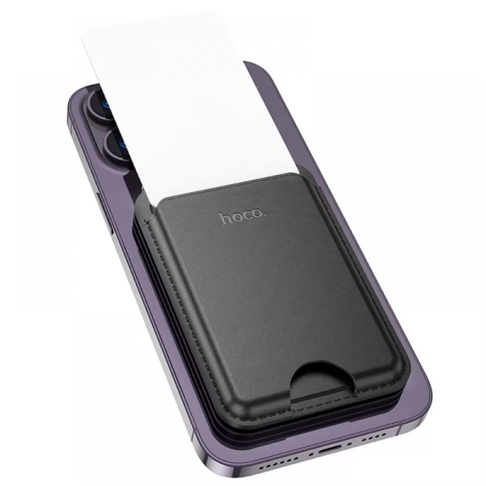 HOCO magnetni novčanik kompatibilan sa MagSafe GT3 crni