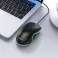 HOCO žičani kompjuterski miš USB A 1000 DPI sa osvetljenjem GM19 crni