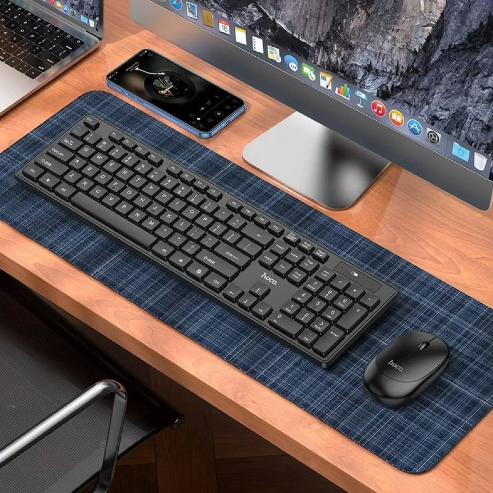 HOCO bežični poslovni set tastatura i miš GMT7 crni