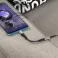 HOCO adapter AUX Jack 3.5 mm (ženski) na USB C (muški) LS33 metalik siva
