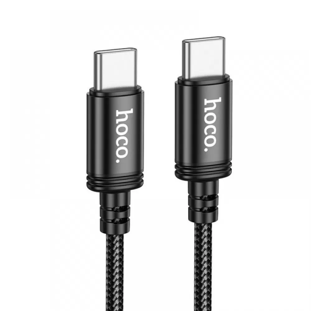 Kabl USB C na USB C Hoco 3A 60W 2 m X89 crna