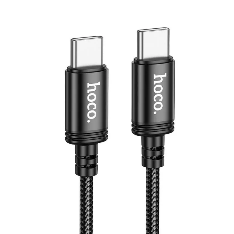 Kabl USB C na USB C Hoco 3A 60W 2 m X89 crna