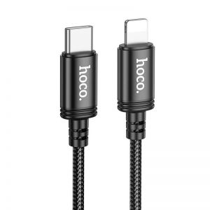 Kabl USB C na Lightning Hoco PD 27W 2 m X89 crna