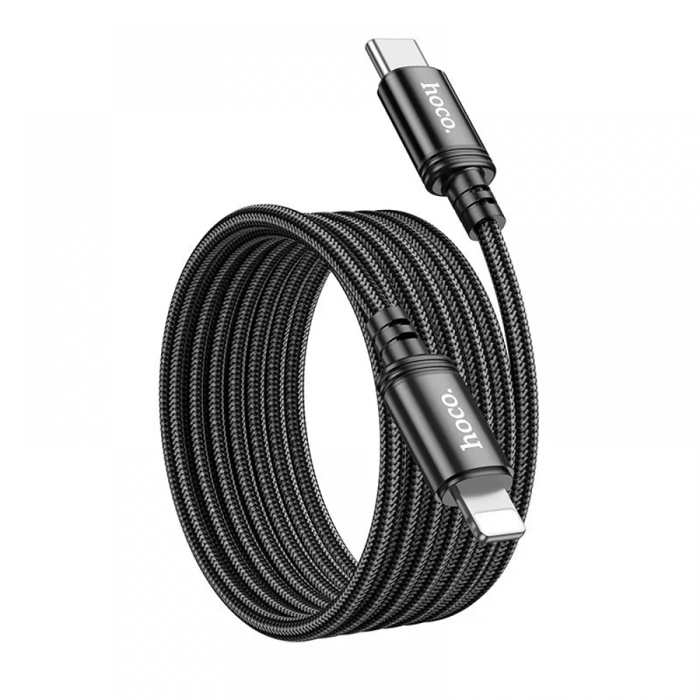 Kabl USB C na Lightning Hoco PD 27W 2 m X89 crna