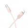 HOCO kabal (kabl) Type C na Lightning PD 27W X114 1 m roza