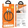 Kabl USB A na USB C Hoco 2.4A 1.2 m U121 crna providna