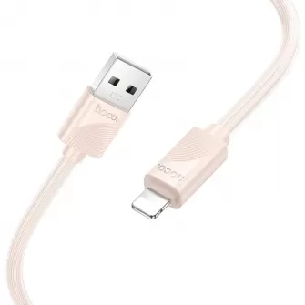 HOCO kabal (kabl) USB A na Lightning 2.4 A X114 1 m roze