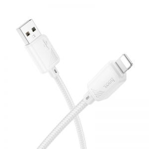 HOCO kabl USB A na Lightning 2.4A X113 1 m bela