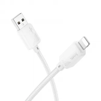 HOCO kabl USB A na Lightning 2.4A X113 1 m bela