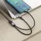 Kabl 2u1 USB C na USB C / USB C Hoco 5A 100W 1.2 m U139 crna
