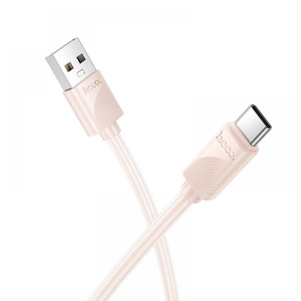 HOCO kabal (kabl) USB A na Type C 2.4 A X114 1 m roze