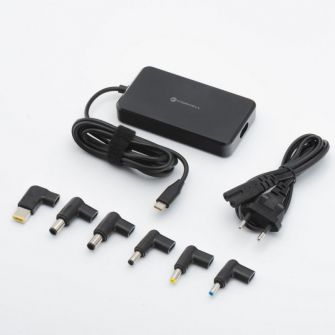 FORCELL F-ENERGY E856 univerzalni punjac za laptop 65W (6 adaptera) crni