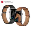 FORCELL F-DESIGN FA20 narukvica od ekoloske koze za APPLE Watch 38/40/41 mm braon