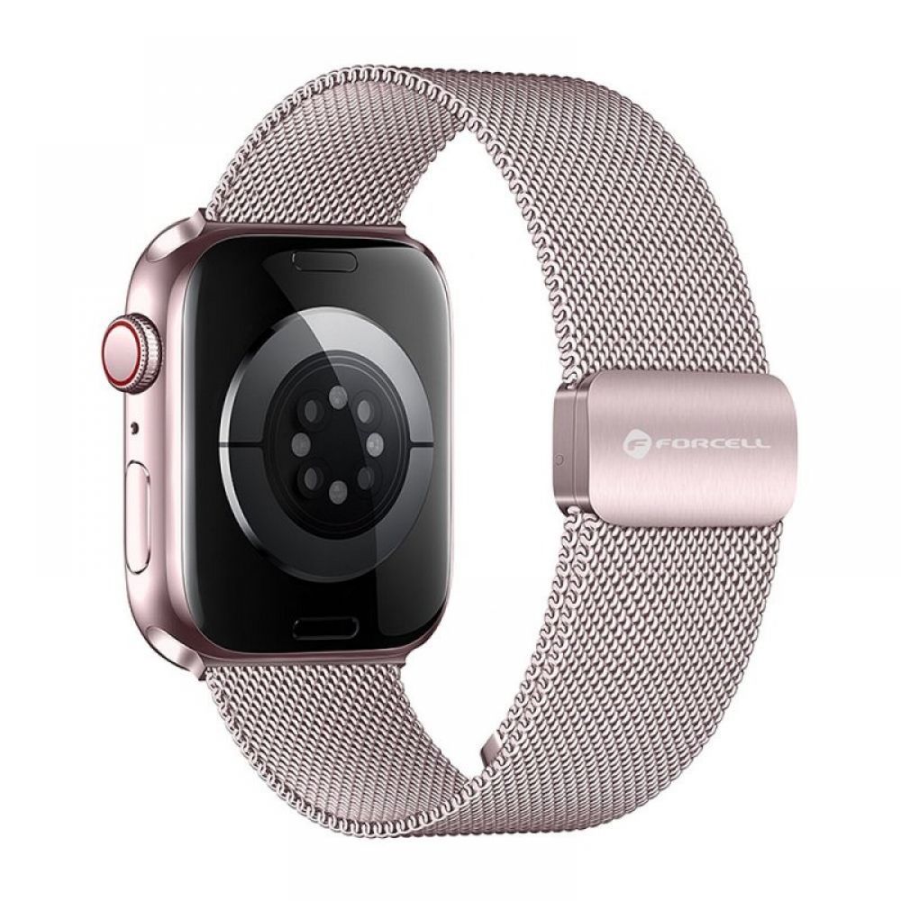 FORCELL F-DESIGN FA14 magnetna narukvica od nehrdjajuceg celika za APPLE Watch 38/40/41 mm pink