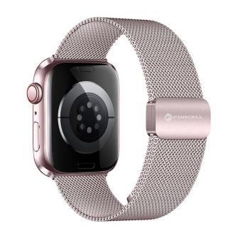 FORCELL F-DESIGN FA14 magnetna narukvica od nehrdjajuceg celika za APPLE Watch 38/40/41 mm pink