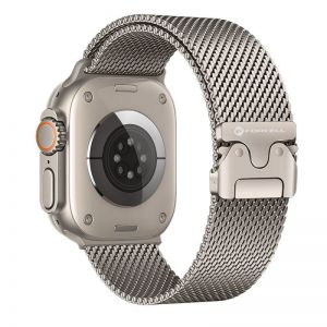 FORCELL F-DESIGN FA11 narukvica od nehrdjajuceg celika za APPLE Watch 38/40/41 mm srebrna