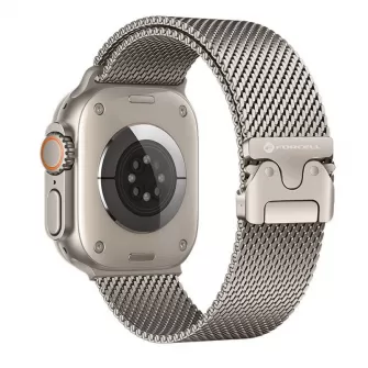 FORCELL F-DESIGN FA11 narukvica od nehrdjajuceg celika za APPLE Watch 38/40/41 mm srebrna