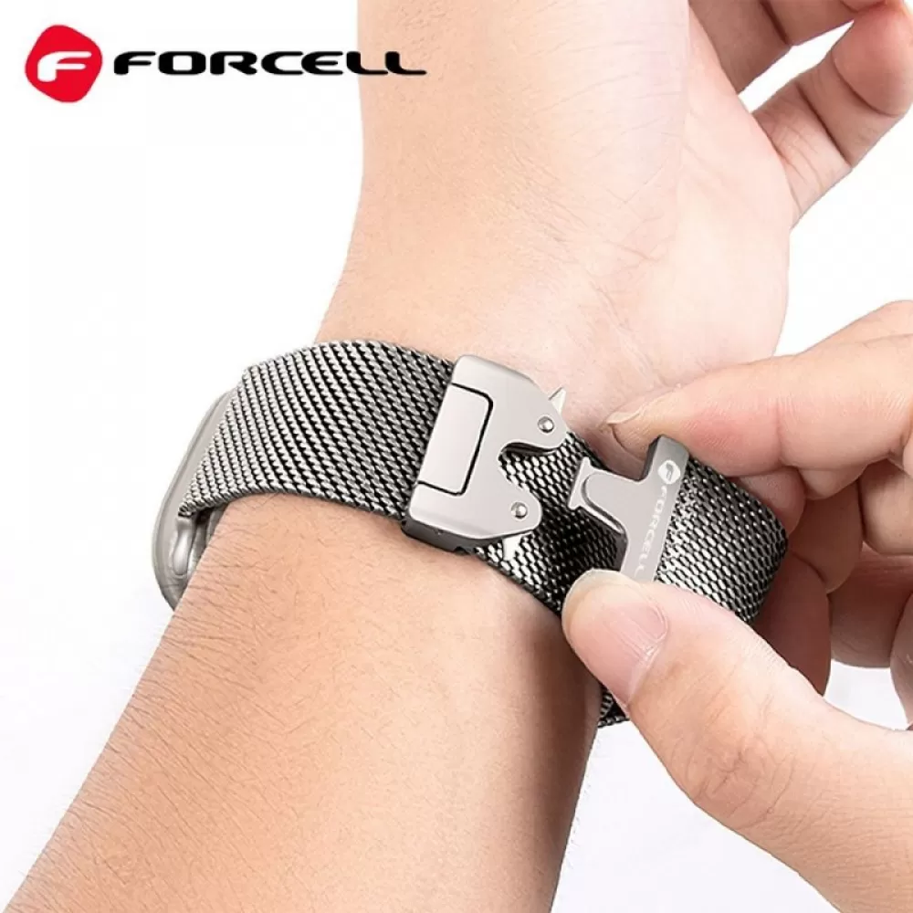 FORCELL F-DESIGN FA11 narukvica od nehrdjajuceg celika za APPLE Watch 38/40/41 mm srebrna