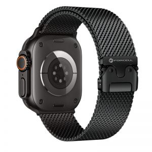 FORCELL F-DESIGN FA11 narukvica od nehrdjajuceg celika za APPLE Watch 38/40/41 mm crna