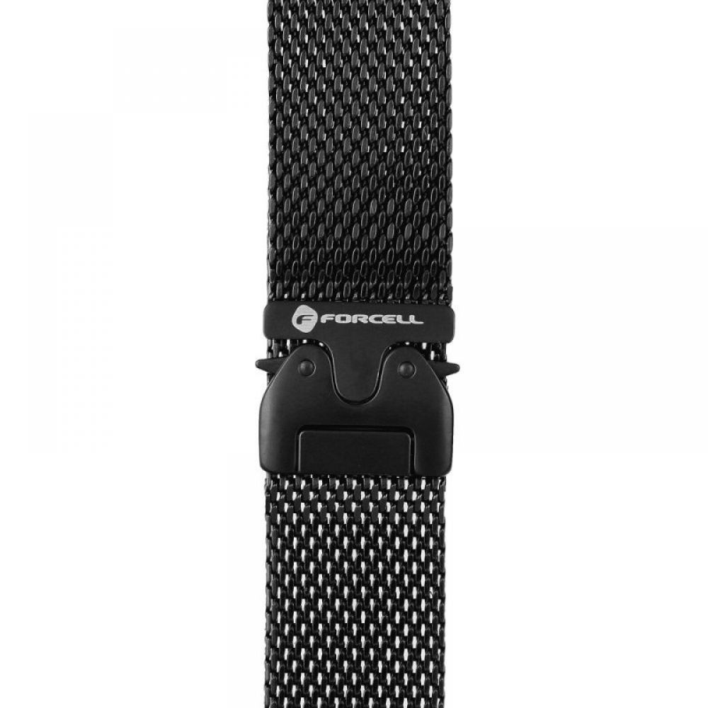 FORCELL F-DESIGN FA11 narukvica od nehrdjajuceg celika za APPLE Watch 38/40/41 mm crna