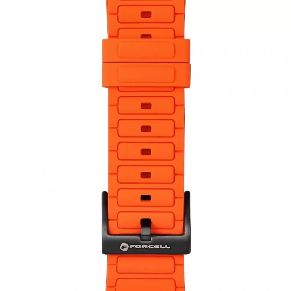 FORCELL F-DESIGN FA06 silikonska narukvica za APPLE Watch 42/44/45/49 mm narandzasta