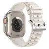 FORCELL F-DESIGN FA06 silikonska narukvica za APPLE Watch 42/44/45/49 mm bela