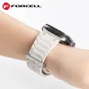 FORCELL F-DESIGN FA06 silikonska narukvica za APPLE Watch 42/44/45/49 mm bela