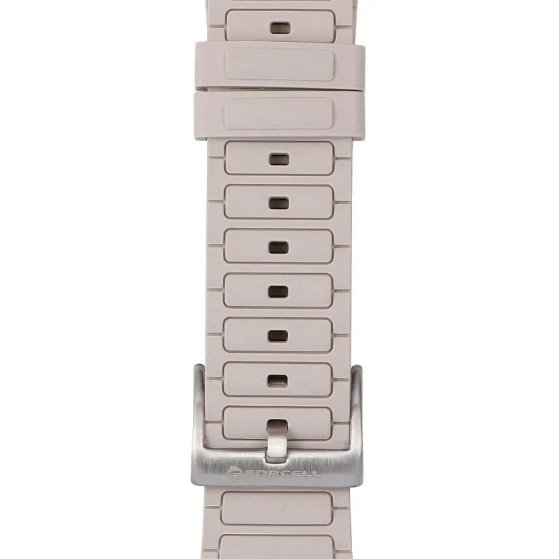 FORCELL F-DESIGN FA06 silikonska narukvica za APPLE Watch 42/44/45/49 mm bela