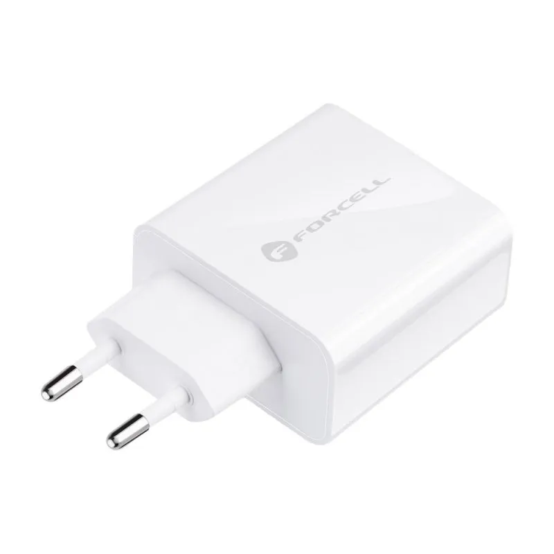 FORCELL F-ENERGY TFK-TC-45WPD kucni punjac Type C PD QC4.0 3A 45W bela