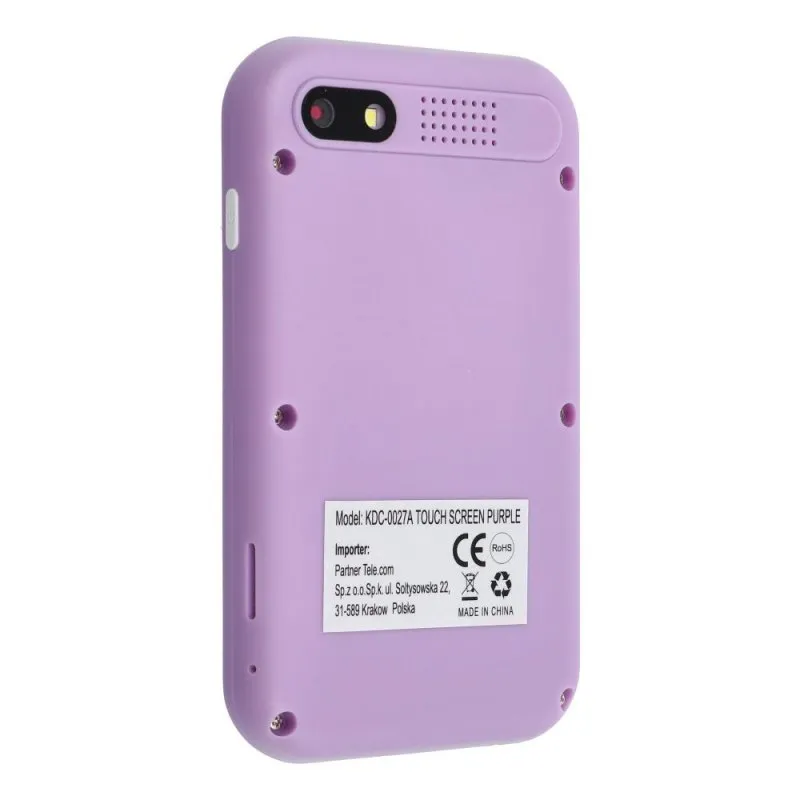 Deciji gejming telefon (konzola) za decu sa touch ekranom 2.8â€³ KDC-0027A ljubicasta