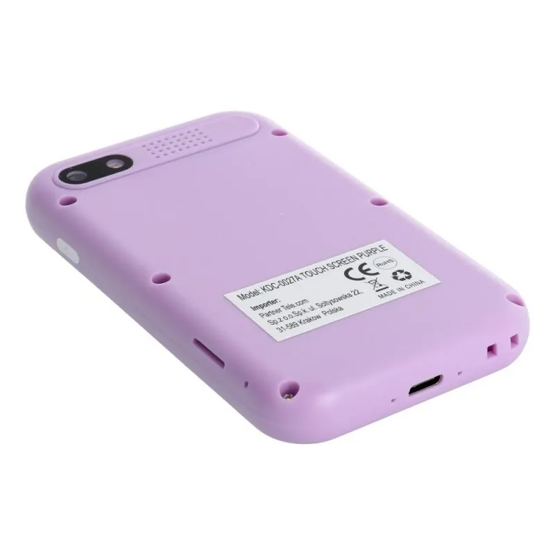 Deciji gejming telefon (konzola) za decu sa touch ekranom 2.8â€³ KDC-0027A ljubicasta