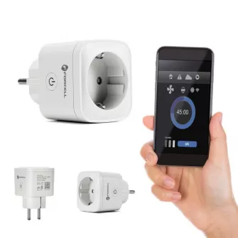 Pametna WiFi uticnica – Forcell F-Energy EU02. bela