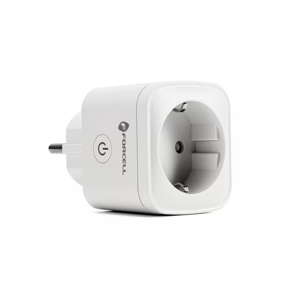Pametna WiFi uticnica – Forcell F-Energy EU02. bela