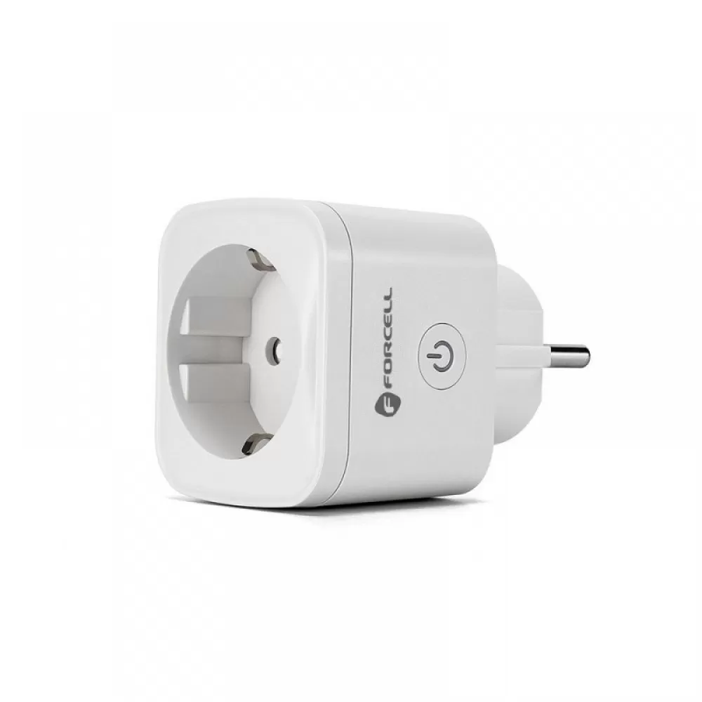 Pametna WiFi uticnica – Forcell F-Energy EU02. bela