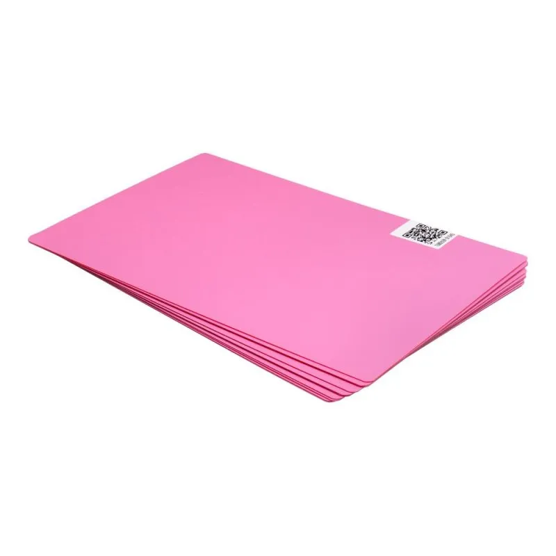 Folija za secenje pomocu ploter uređaja za zadnju stranu telefona. 180 Ã— 120 mm. pakovanje od 10 komada â€“ roze boja