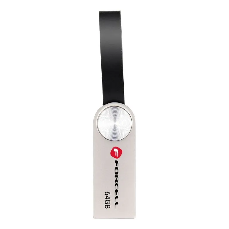 FORCELL F-DATA Metal 64 GB USB fles USB 3.2 Gen 1 (USB A) srebrni