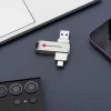 FORCELL F-DATA Metal Duo 32 GB USB fles USB 3.2 Gen 1 (USB A/Type C) srebrni