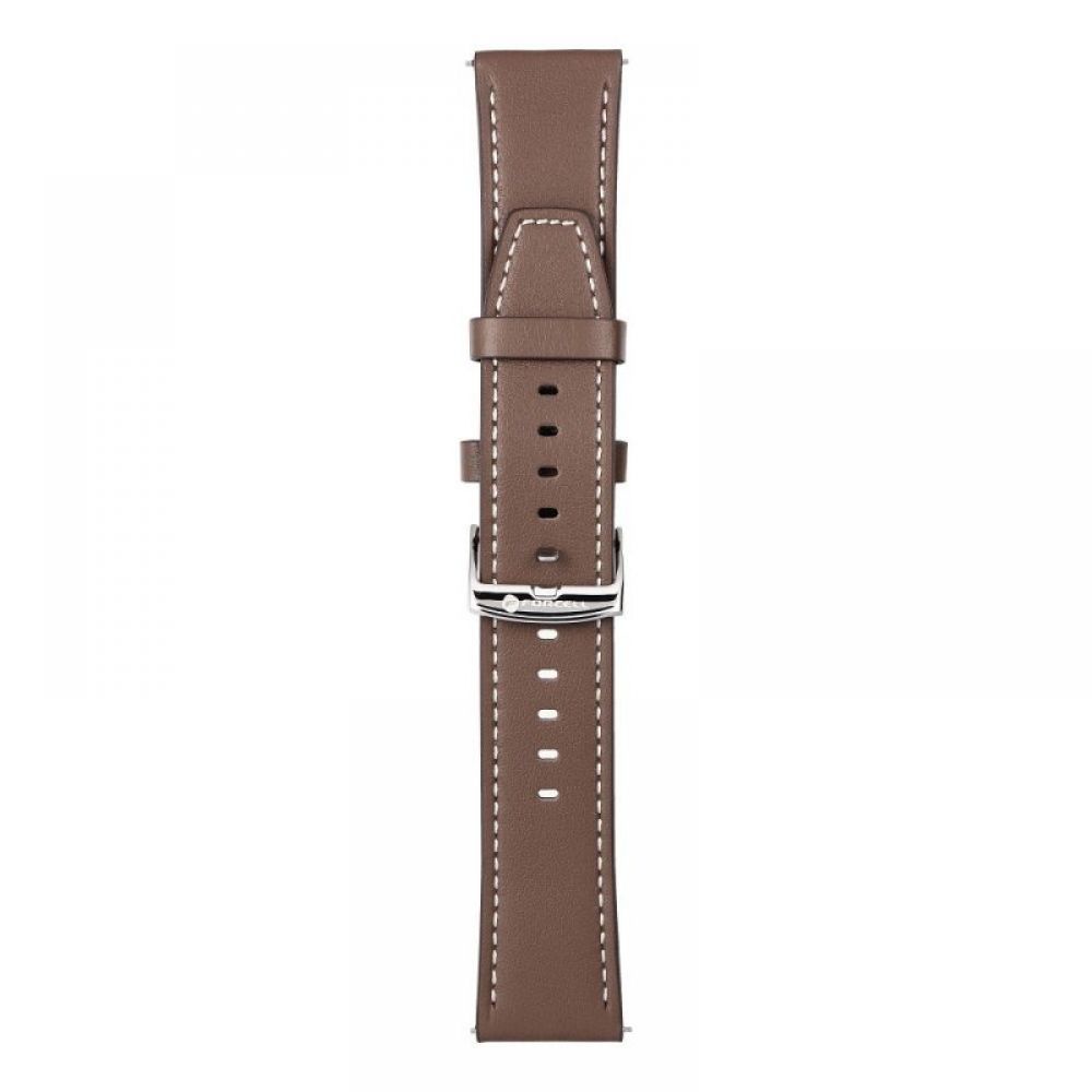 FORCELL F-DESIGN FS21 narukvica od eko koze za SAMSUNG Watch 22 mm braon