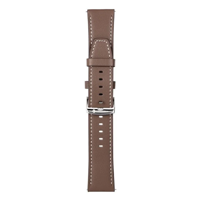 FORCELL F-DESIGN FS21 narukvica od eko koze za SAMSUNG Watch 22 mm braon