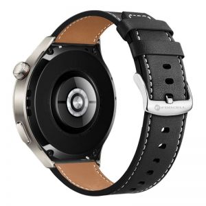 FORCELL F-DESIGN FS21 narukvica od eko koze za SAMSUNG Watch 20 mm crna