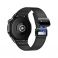 FORCELL F-DESIGN FS20 magnetna narukvica od eko koze za SAMSUNG Watch 20 mm crna